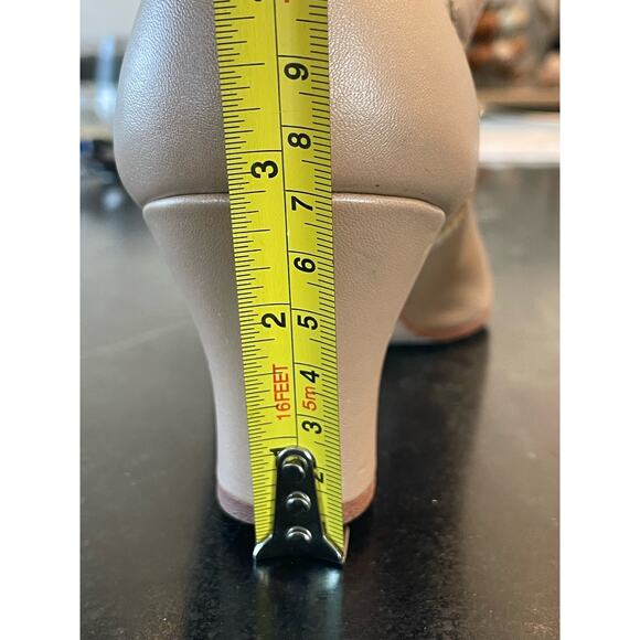 Capezio T-Strap Character Shoe Tan leather 11.5 Dance ballet - Picture 12 of 12